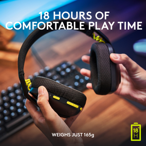 Logitech G435 LIGHTSPEED and Bluetooth Wireless Gaming Headset. 