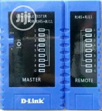D-Link Networking Cable Tester, Compatible With - RJ45/RJ11/RJ12/CAT5/CAT6. 