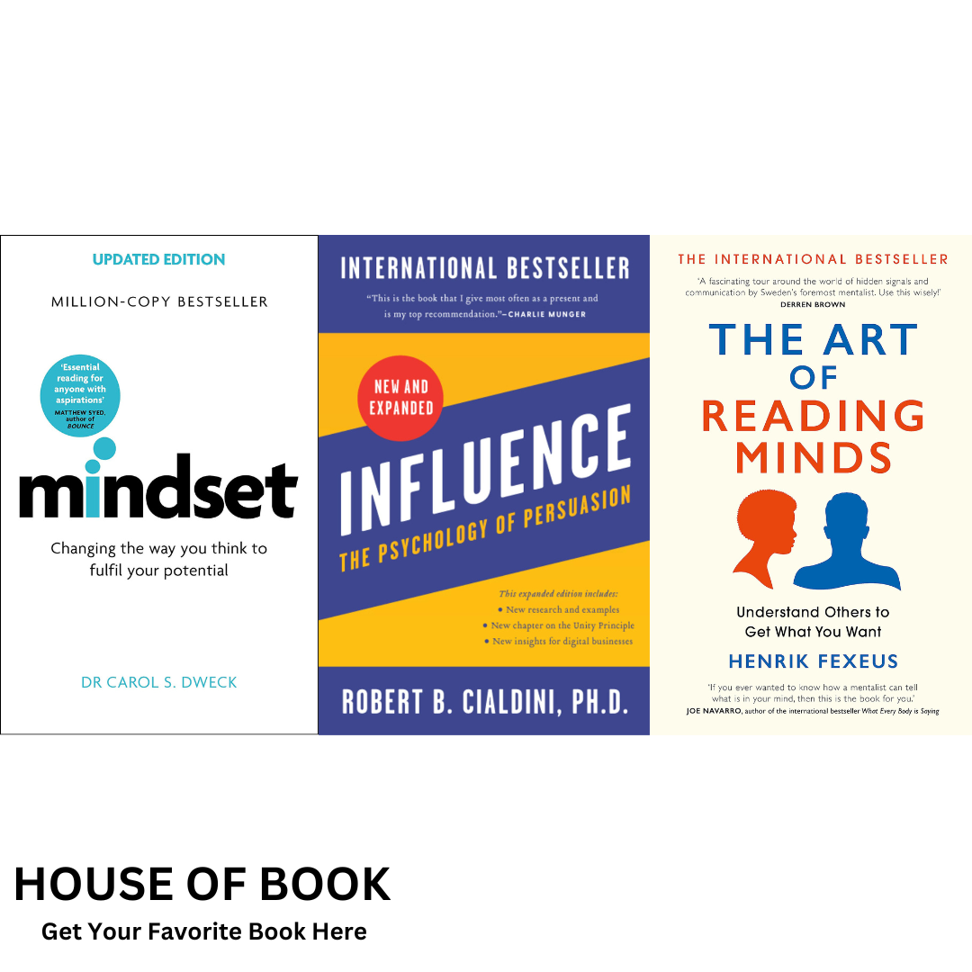 Mindset + Influence + The Art of Reading Minds – Self-Growth Psychology Bundle