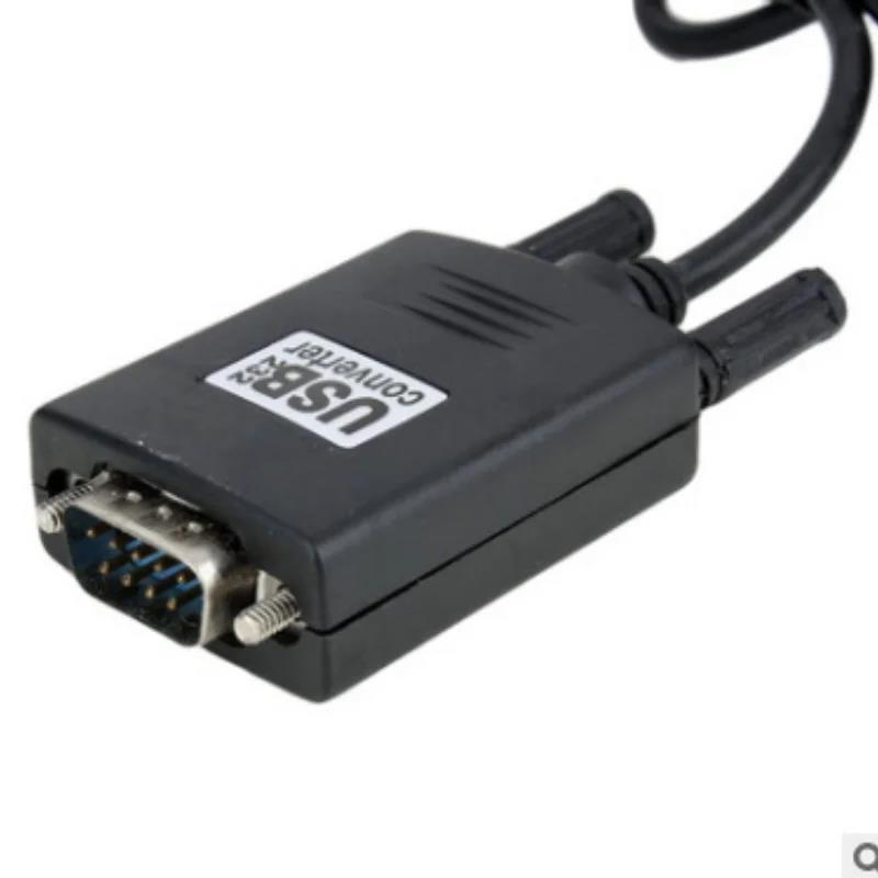 USB 2.0 To RS232 Serial DB9 9 Pin Male Converter Cable Black 0.8m 1 Port Adapter for Cisco Routers Switches Telescope. 