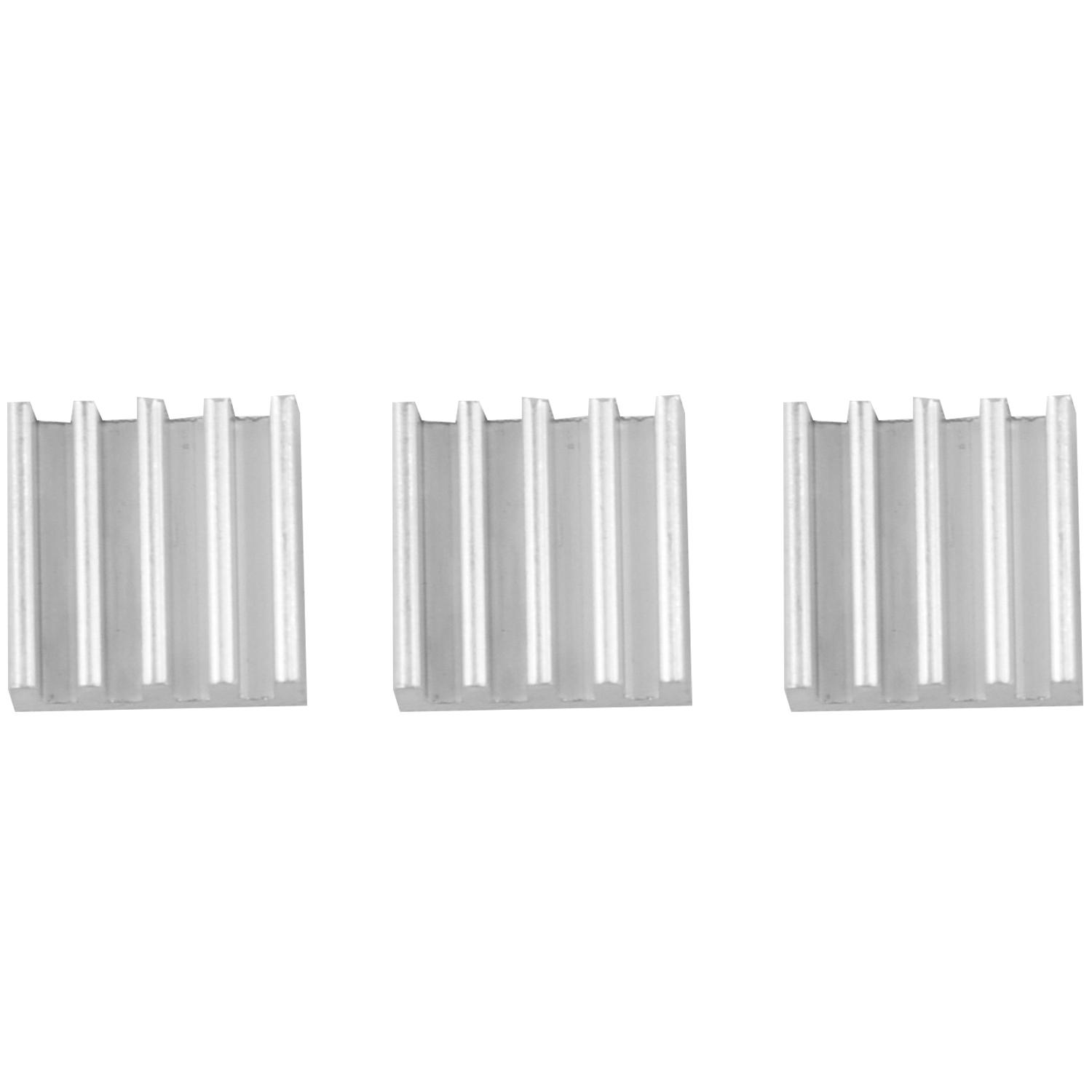 LKPCIGCXM 50pcs 9*9*5mm Mini Aluminium Heatsink For IC LED Chipset RAM