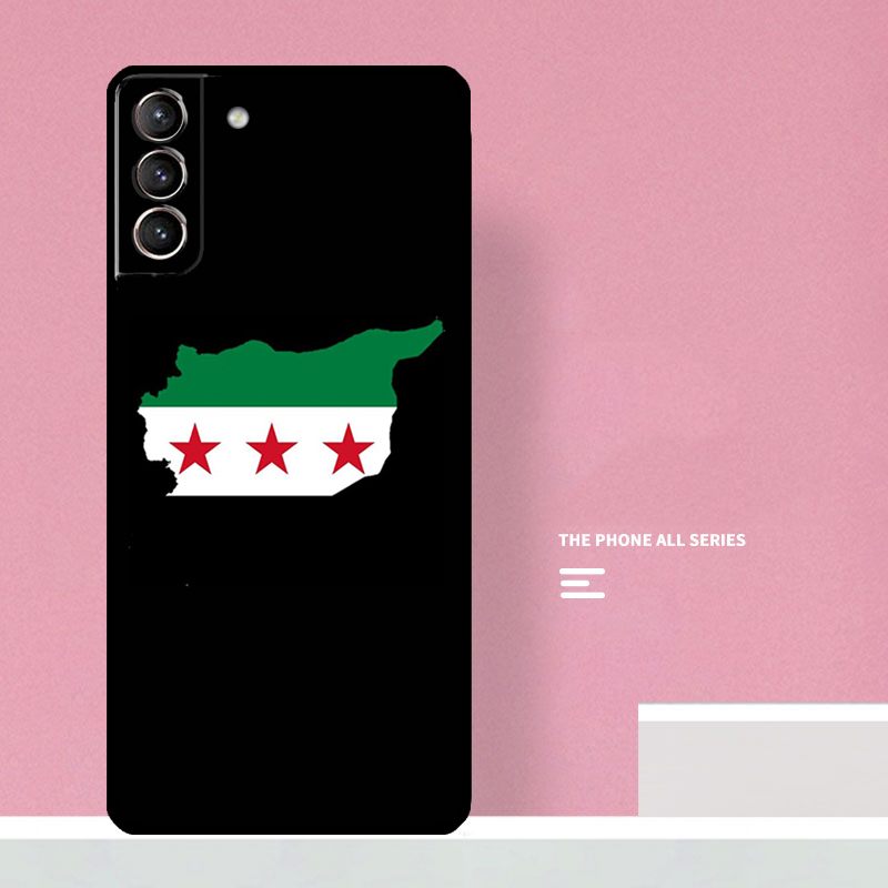 Syria Syrian Republic Flag Case For Samsung Galaxy S20 FE S21 S22 S23 Ultra S8 S9 S10 Note 10 Plus 20 Ultra Cover. 