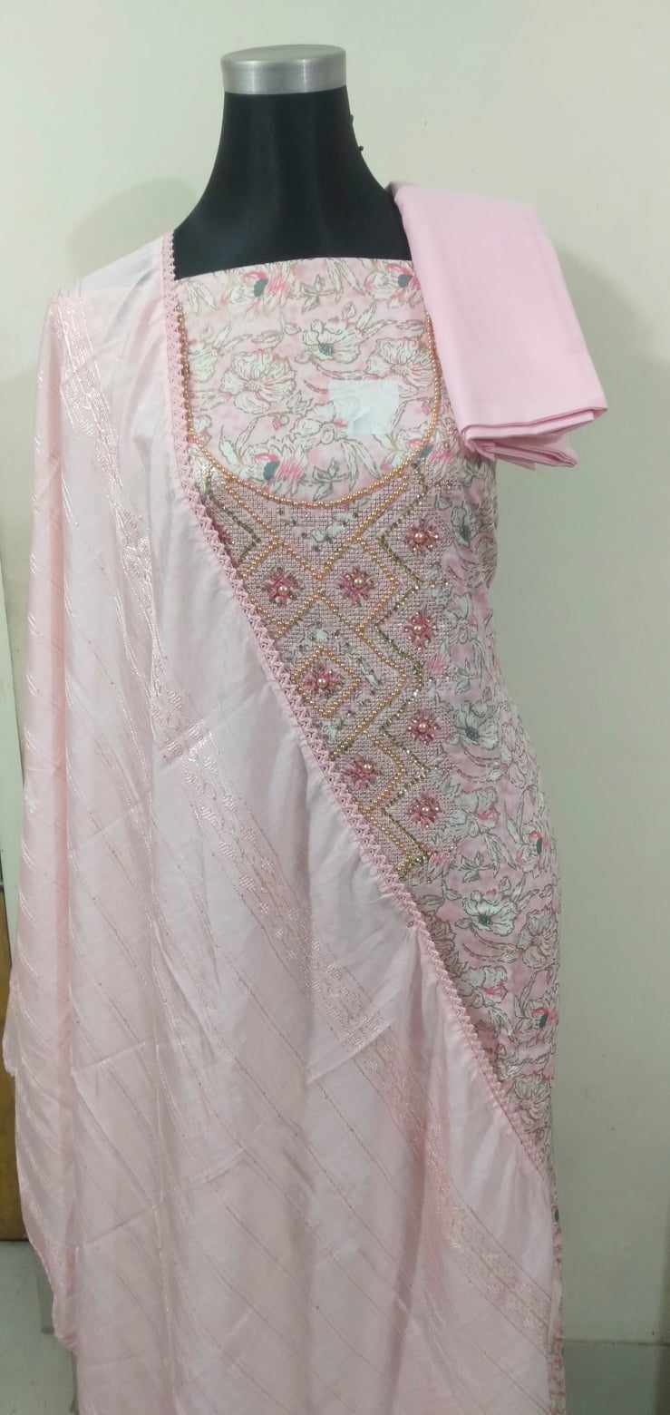 cotton unstiched shalwar kameez