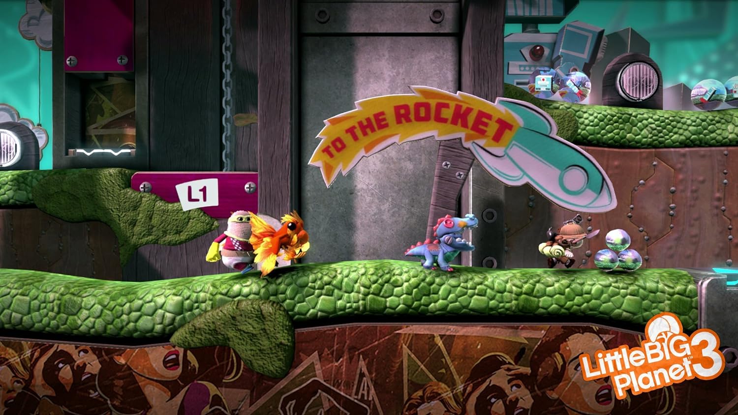 Little Big Planet 3 - PlayStation 4. 