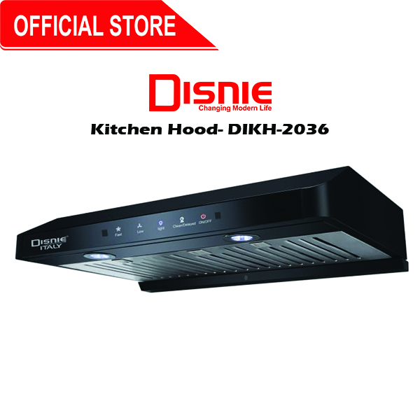 Disnie Auto Clean Hand Sensor Kitchen Hood-36 Inch DIKH-2036. 