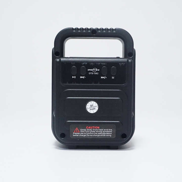 GTS-1362 New Design Speaker Box KTS 3 Inch Small Multi Function Speaker With Colorful Lights. 