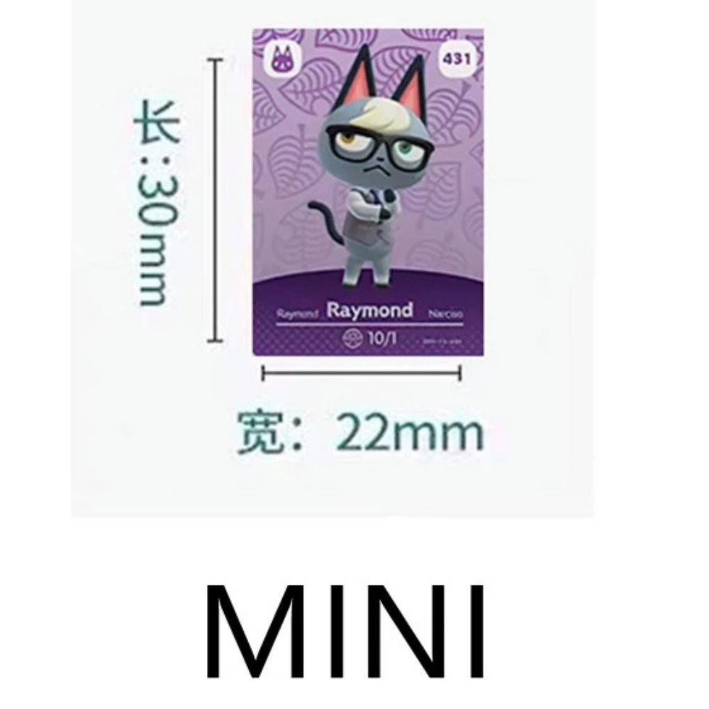 Hot Game Animals Crossing New Horizons Amiibo Card Ankha Marshal Maple NS Switch 3DS Game Set Mini NFC Cards Series 1 2 3 4 5. 