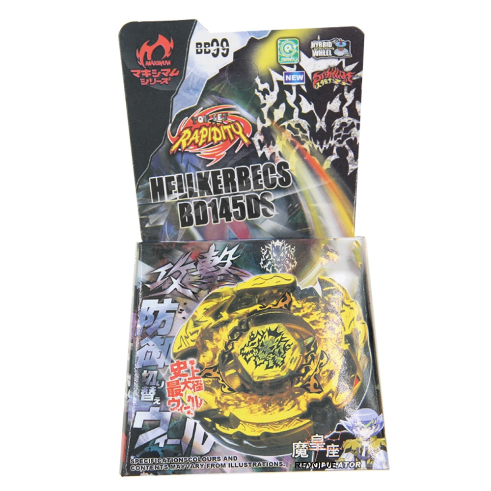 B-X TOUPIE BURST BEYBLADE SPINNING TOP Metal Fusion Hell Kerbecs / Hades Kerbecs BB99 Toy Battle 4D System DropShipping. 