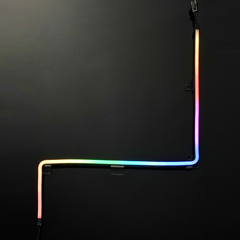 PHANTEKS M5 Light Strip ARGB Neon Computer Case Decoration Led Strip 5V 3PIN Light Header AURA 550mm. 