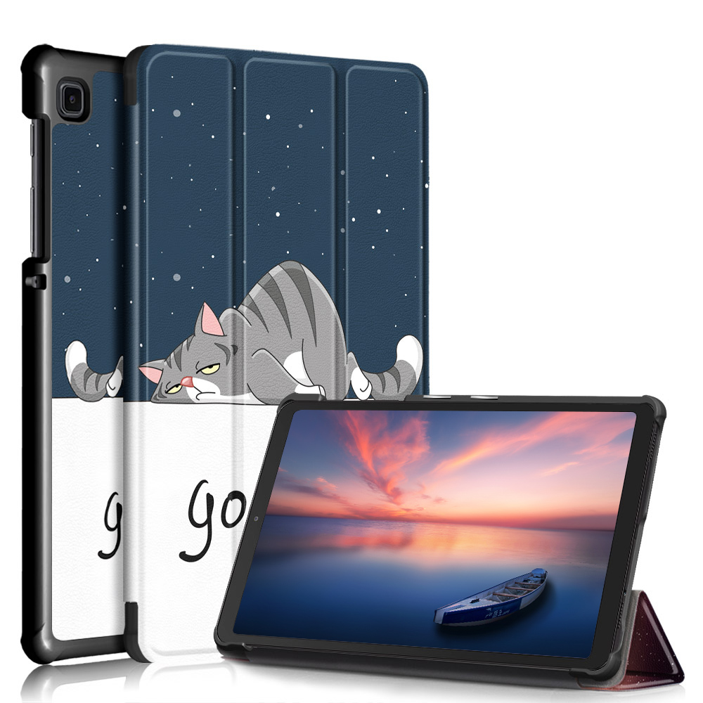 For Samsung Galaxy Tab A7 Lite T220 T225 Case Slim Tri-fold