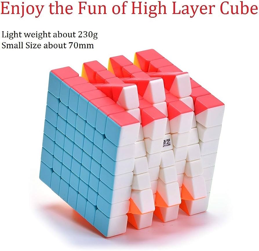 BestCube 7x7 Cube Stickerless  7x7x7 Speed Cube Puzzle. 