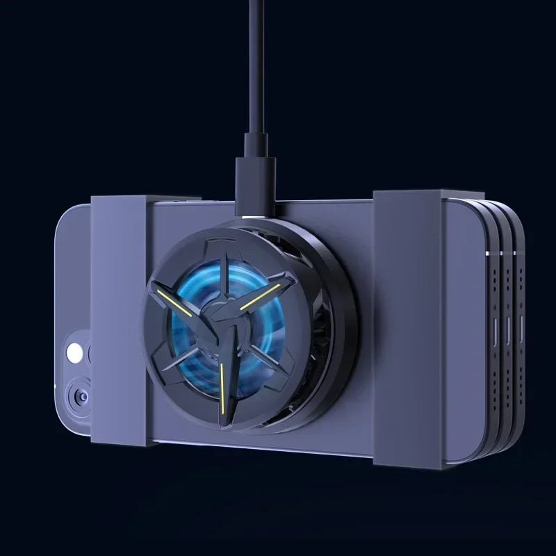 MEMO Mobile Phone Universal Magnetic Semiconductor Cooling Radiator CX01 for PUBG Game Cooler for IPhone Android Cool Heat Sink. 