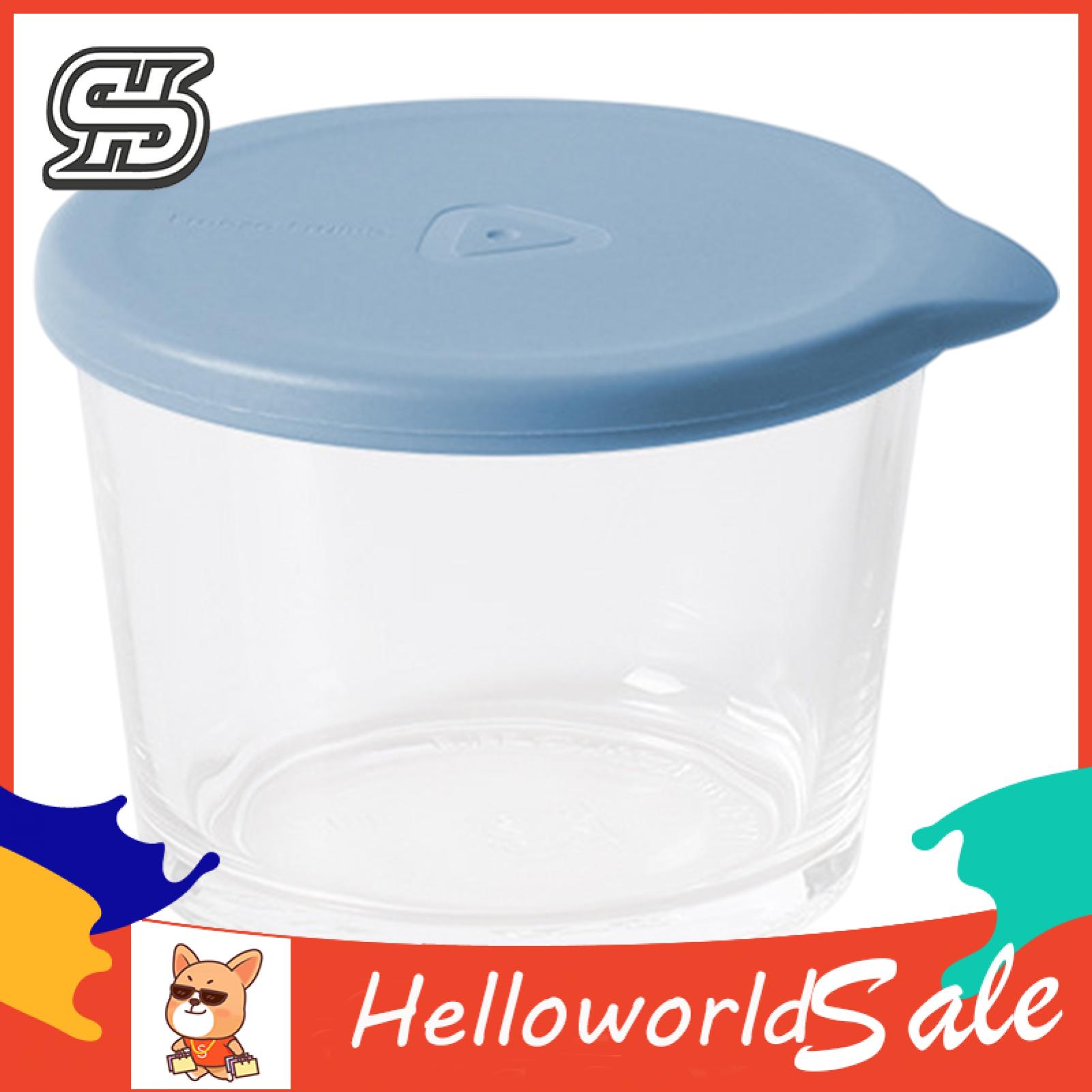 HelloWorld Food Container Stackable Fruit Shake Food Preservation Box. 