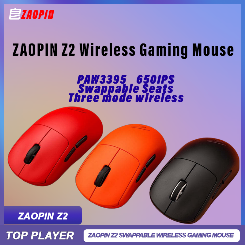 mouse Zaopin Z2 Swappable Switch 8K Wireless PAW3950 Mouse