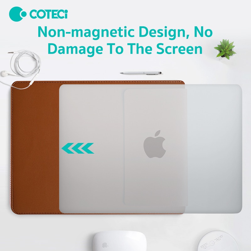 coteci Laptop Sleeve Bag Case For Apple Macbook Air Pro 13 M1 M2 2020 Notebook Sleeve Bag For ASUS 11 12 13.3 14 15 15.6 16 Case. 