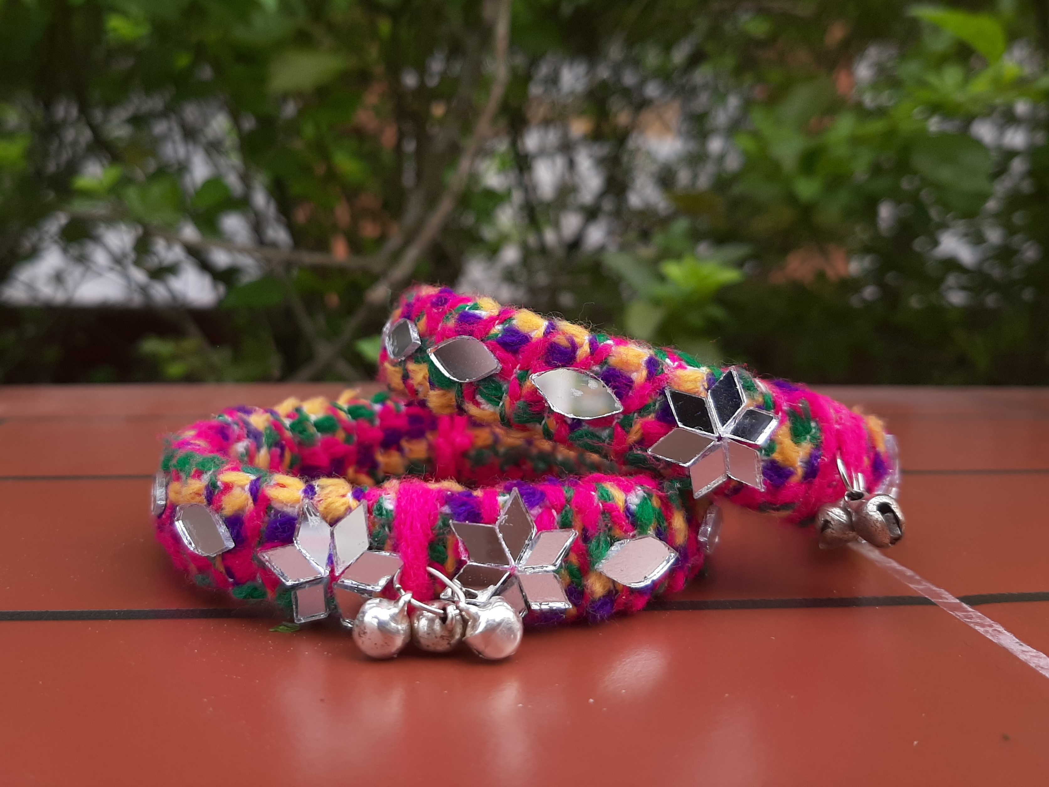 Handcrafted Bangles/Curi | Colour and Design can be customized. 