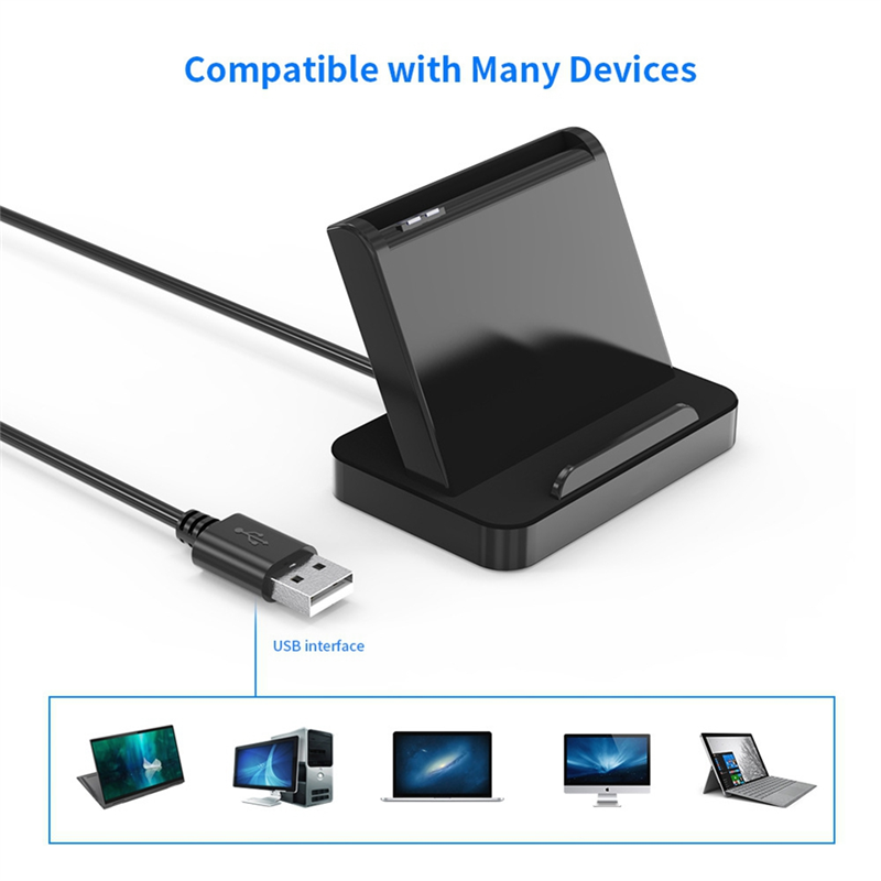 Smart Card Reader USB CAC IC ATM Smart Card Reader Universal SIM Card Reader USB-CCID ISO Connector for Windows Linux Durable. 