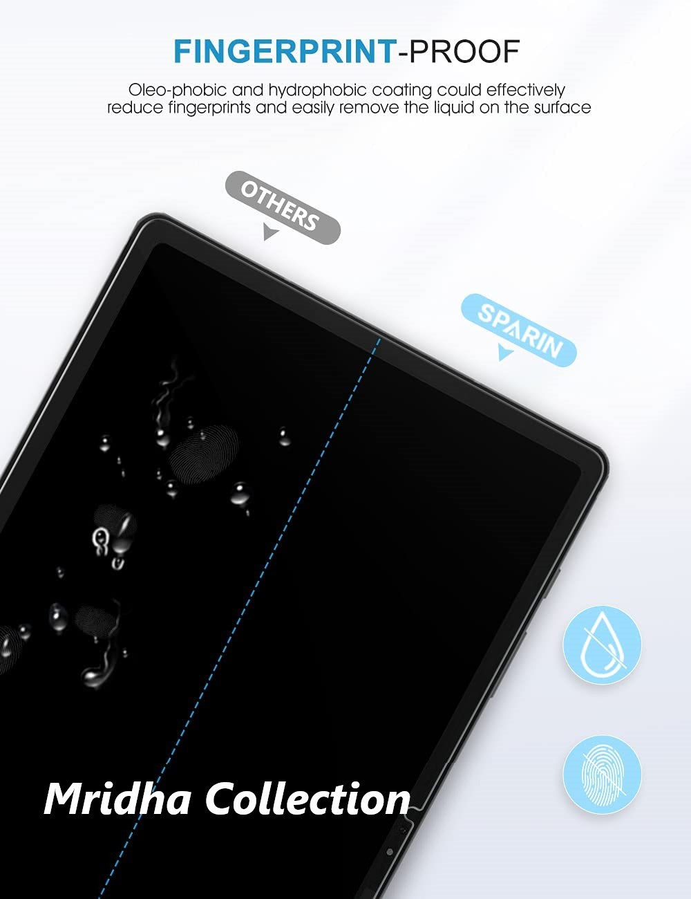 Samsung Galaxy Tab S7 Plus / Samsung Galaxy Tab S7 FE Screen Protector, Tempered Glass for Galaxy Tab S7 Plus/Tab S7 FE 5G (12.4 Inch) with S Pen Compatible. 
