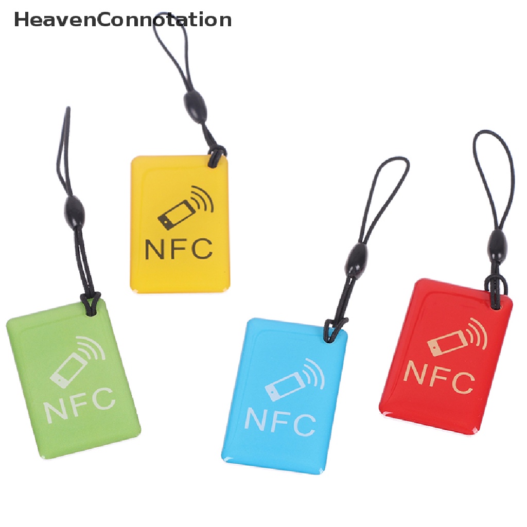 【HeavenConnotation】 NFC Tags Lable Ntag213 13.56mhz Smart Card For All NFC Enabled Phone. 
