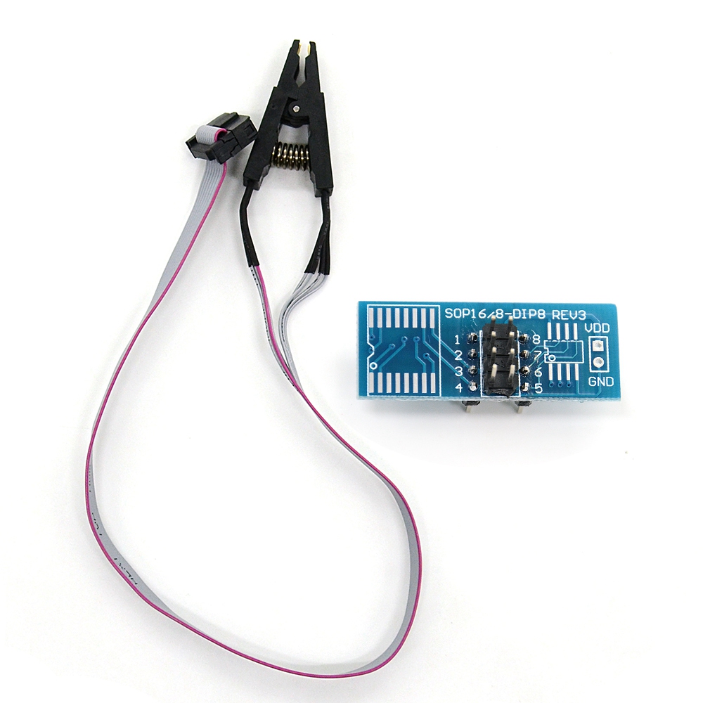 EZP2019 USB SPI Programmer EZP2019 Supports 24 25 93 EEPROM 25 Flash BIOS Chip + 5 Socket. 
