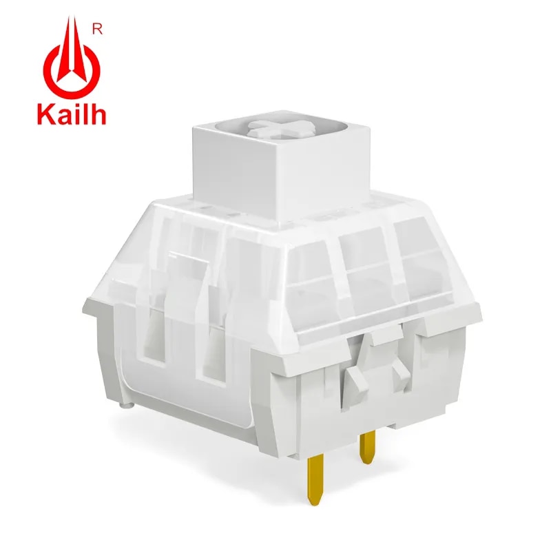 Kailh Wholesales BOX Jade Navy Royal White Switch DIY Mechanical Keyboard Red Brown Switches Compatible Cherry MX RGB Switchs. 
