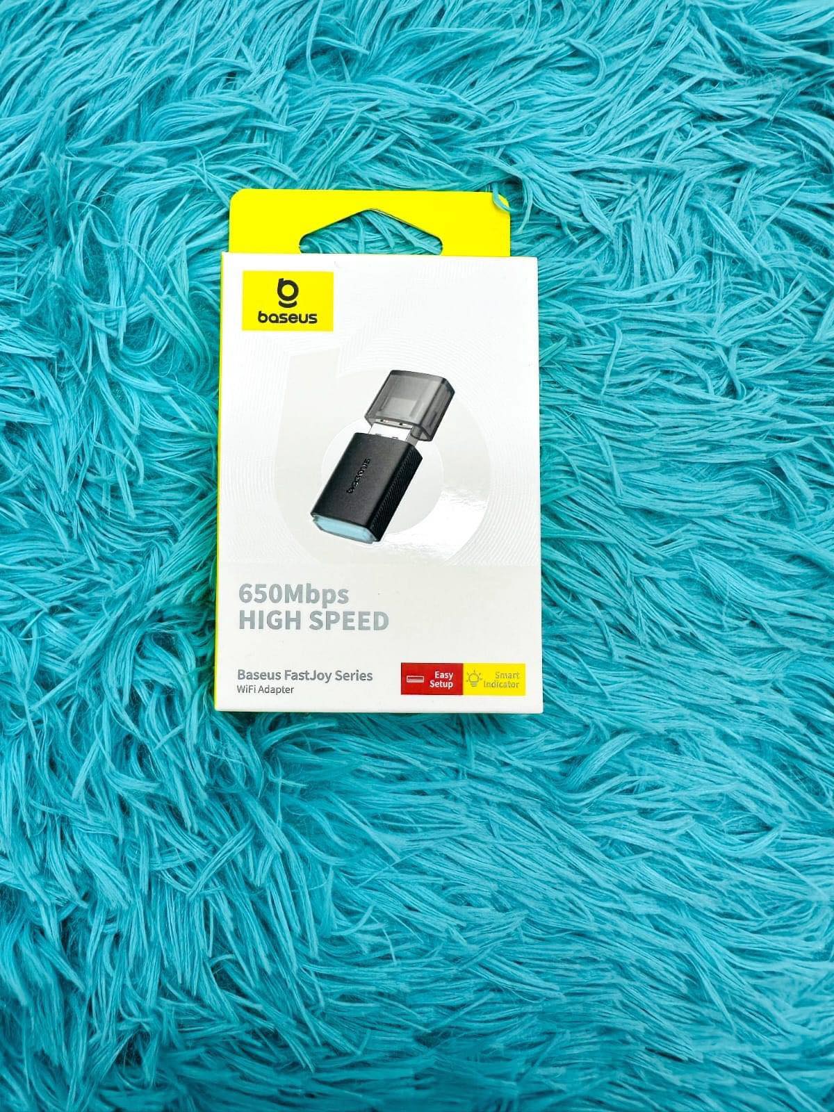 Baseus WiFi Adapter 650Mbps Dual Band FastJoy Series Cluster Black. 