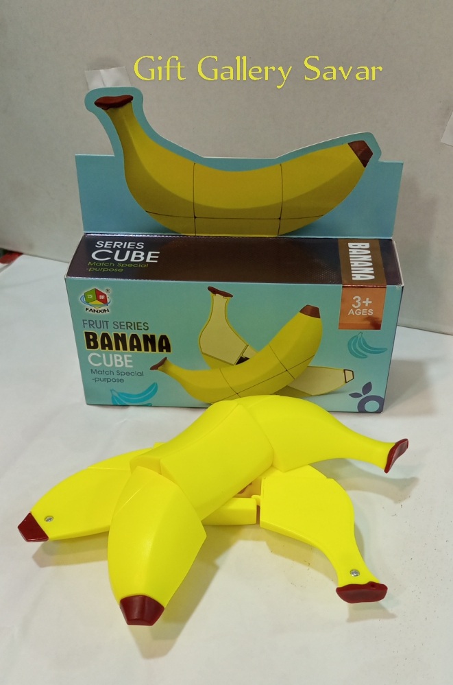 Fruit Rubik Cube Banana. 