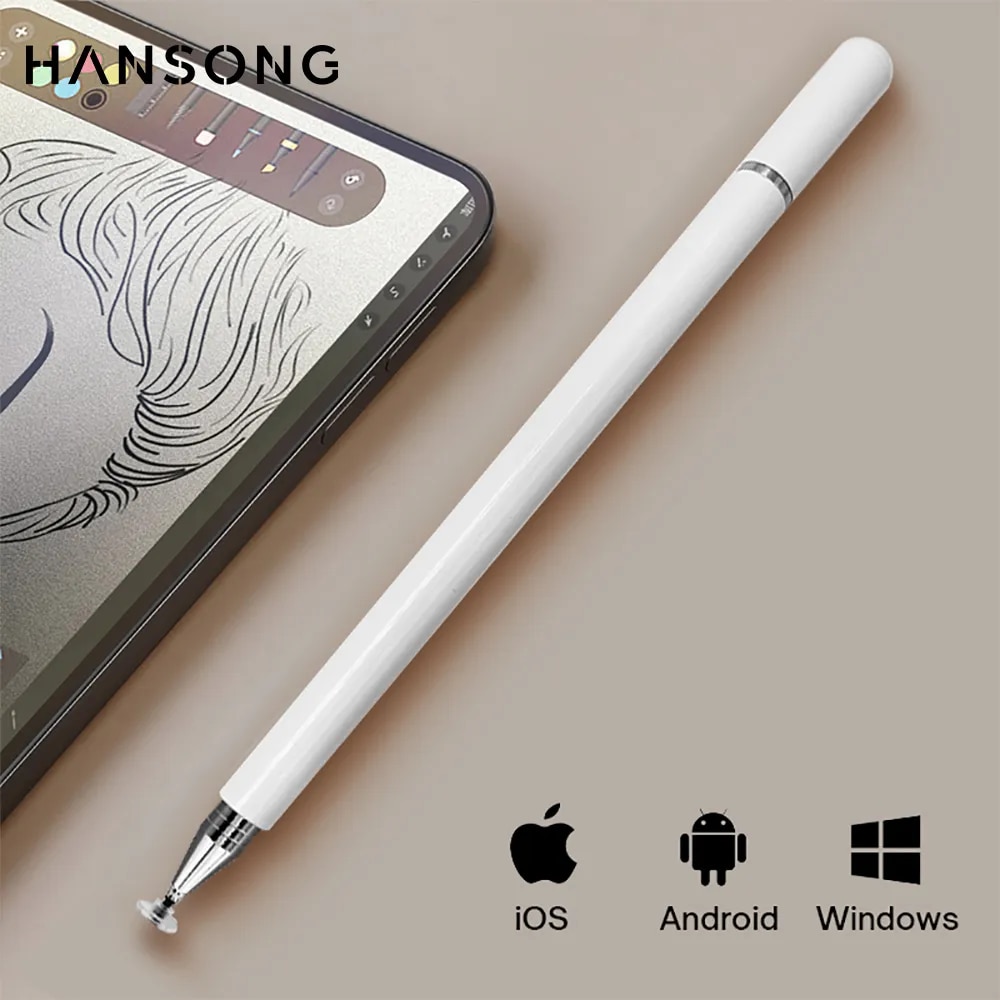 Universal Drawing Stylus Pen For Android iOS Touch Pen For iPad iPhone Samsung Xiaomi Tablet Smart phone Pencil Accessories