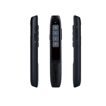 Micropack WPM-06 Black Pocket Wireless Red laser 100M Range Presenter