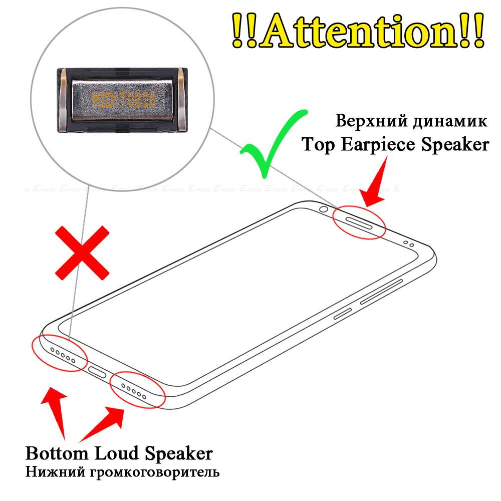 Top Front Earpiece Ear piece Speaker For XiaoMi Mi PocoPhone Poco F1 F2 F3 X2 X3 NFC X4 GT M2 M3 M4 Pro C3. 