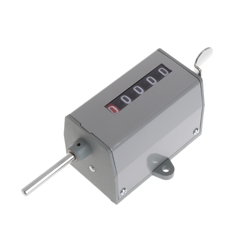 1 Pc Mechanical Resettable 5 Digits Display Rotary Revolution Counter 350 Min. 