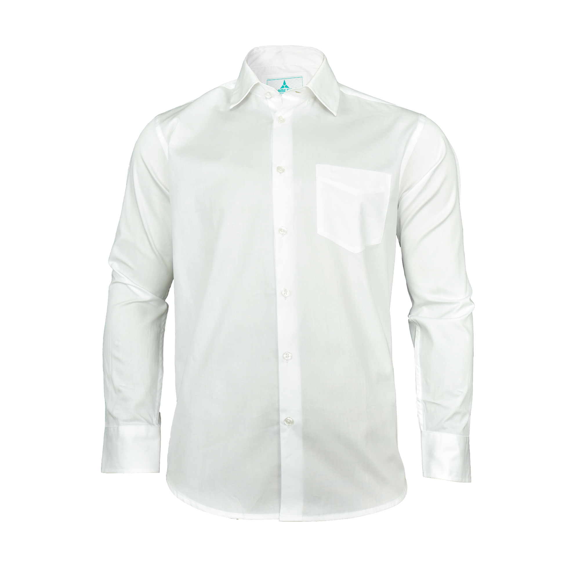 100% Cotton Snow White Formal Shirt 