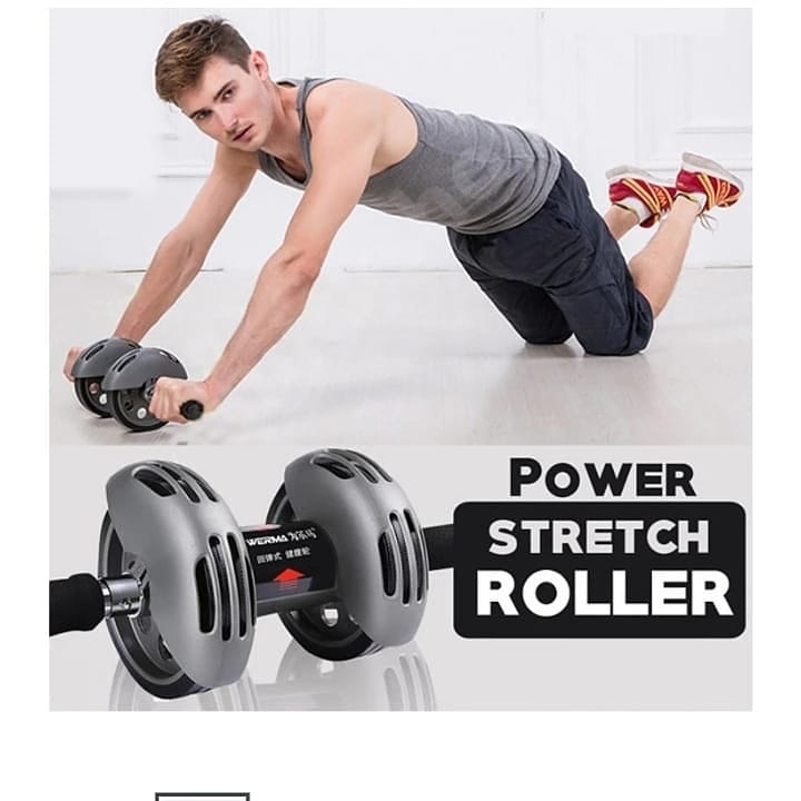 POWER STRETCH AB PRO ROLLER Abdominal Workout For Ab Exercises. 