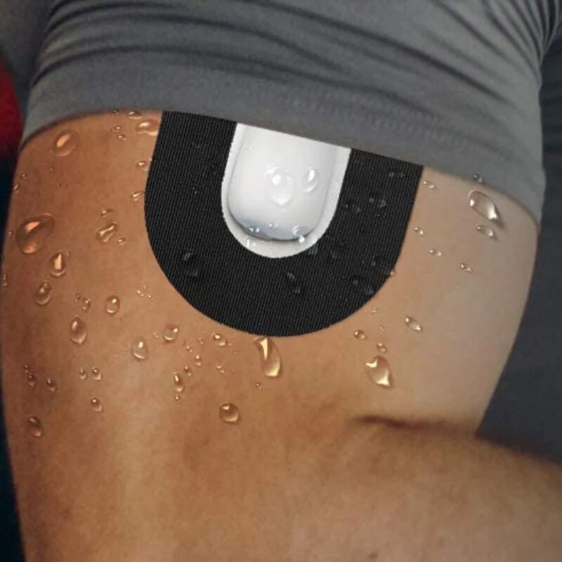 25pcs Omnipod Adhesive Patch Pre-Cut CGM Patches Premium Continuous Glucose Monitor Protection Waterproof Tape. 