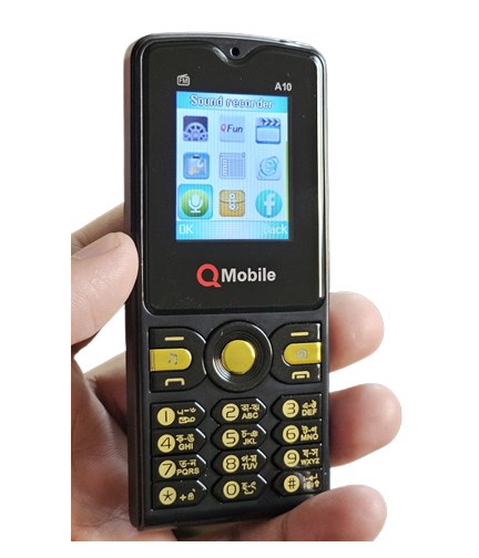 QMobile A10 Feature Phone. 