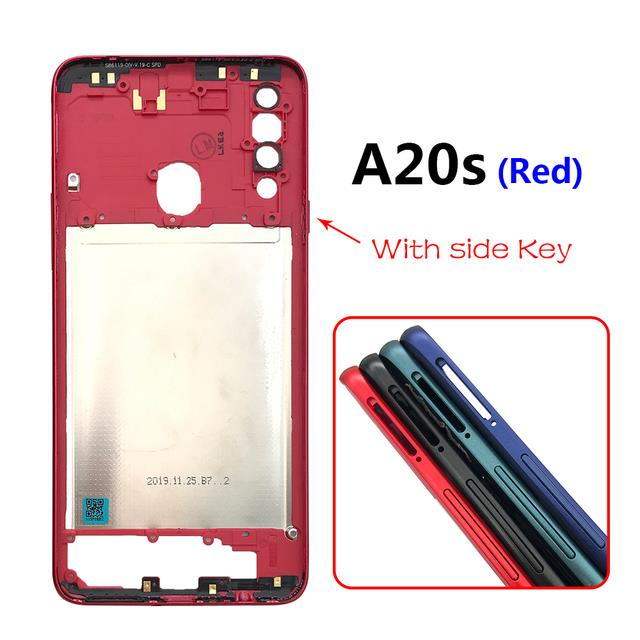 Samsung Galaxy A20s SM-A207 Middle Frame Without LCD Frame Panel and Back Panel. 
