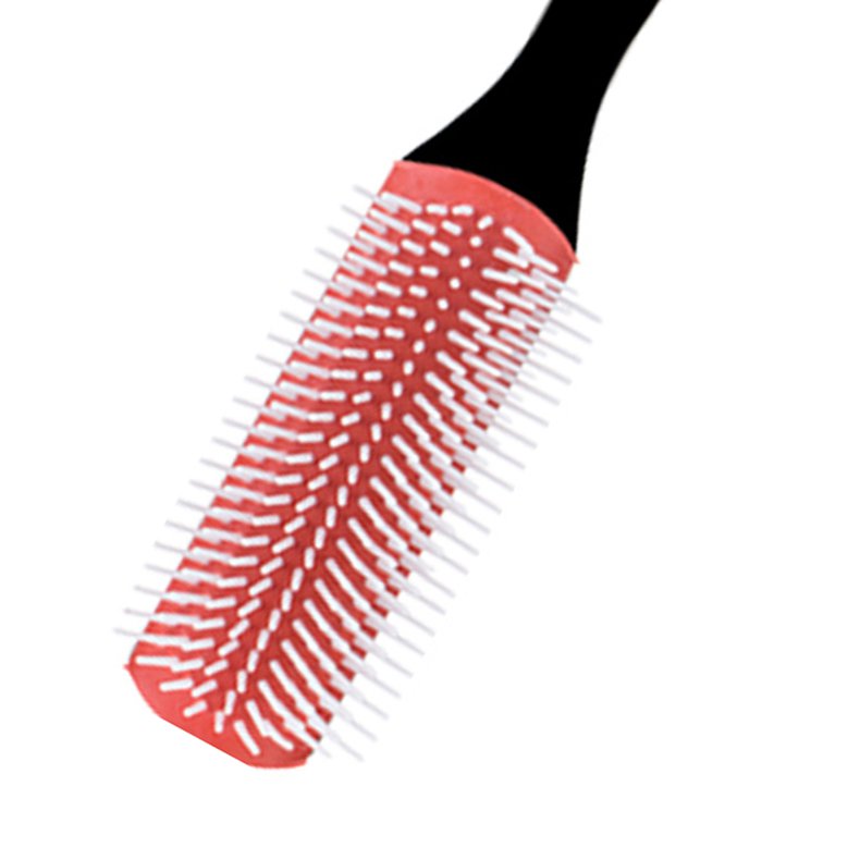 Classic Styling Brush ABS 9 Rows - D3 - Hair Brush for Blow-Drying & Styling Detangling Separating Shaping & Defining Curls 1 PCS. 
