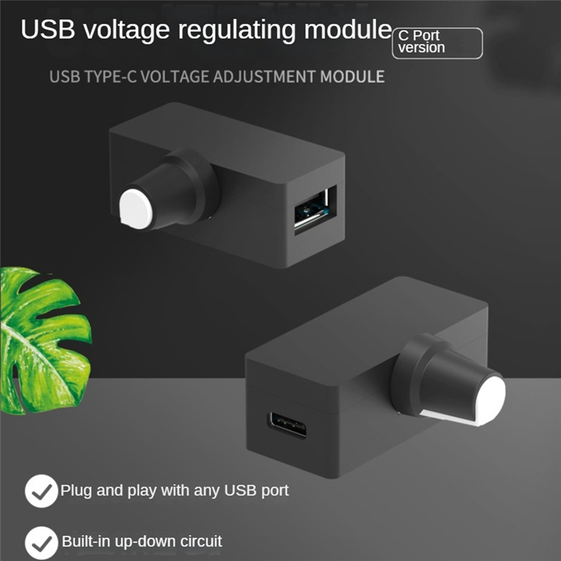 USB Voltage Regulator Module Small USB Device Voltage Regulation Module USB Fan Governor 1Set. 