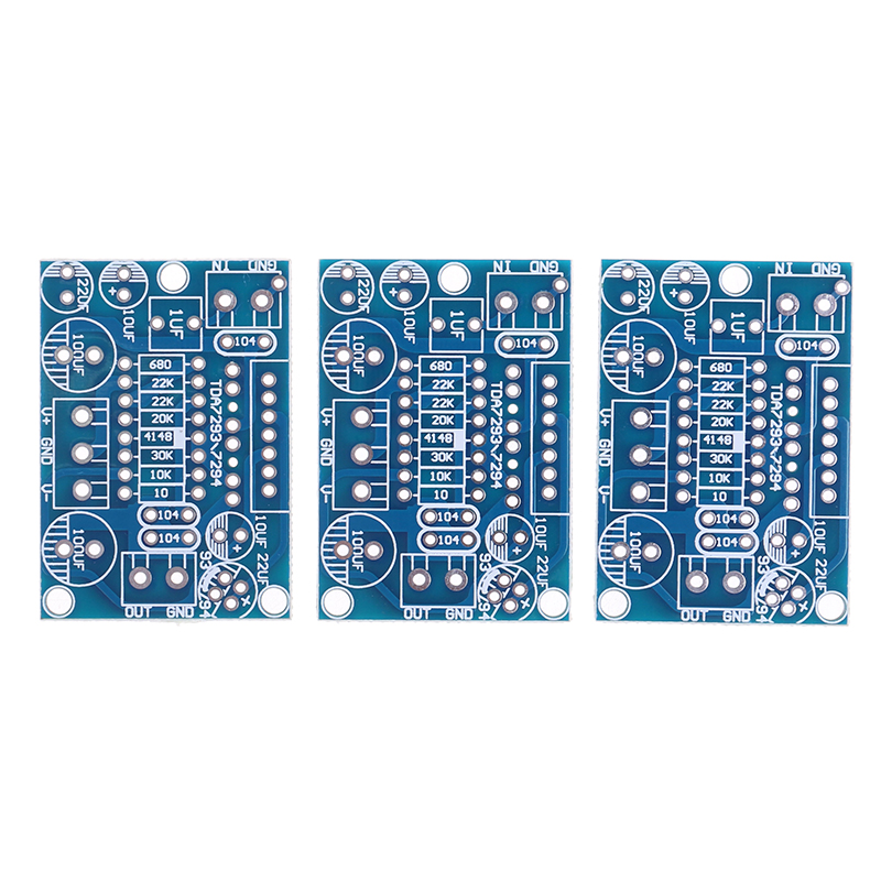 3 Pcs TDA7293/TDA7294 Mono Channel Amplifier Board Circuit PCB Bare Board BDM. 