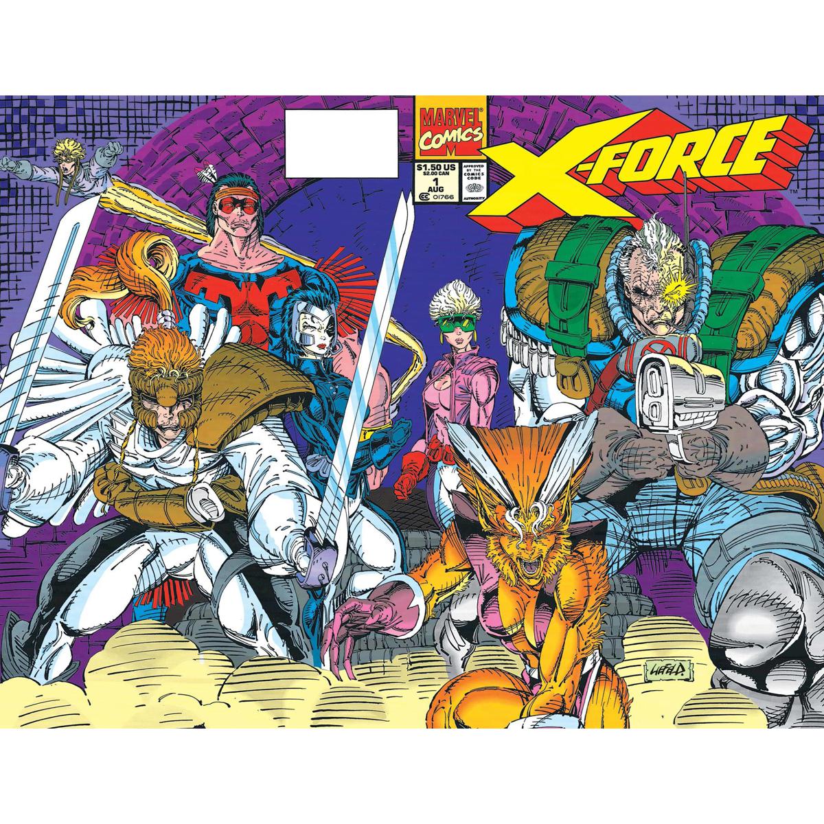 X-force #1 (1991) without Trading card