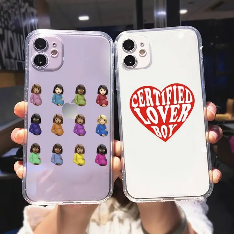 Drake Certified Lover Boy Phone Case For iPhone 11 12 Mini 13 14 15 Pro XS Max X 8 Plus SE XR Transparent Shell