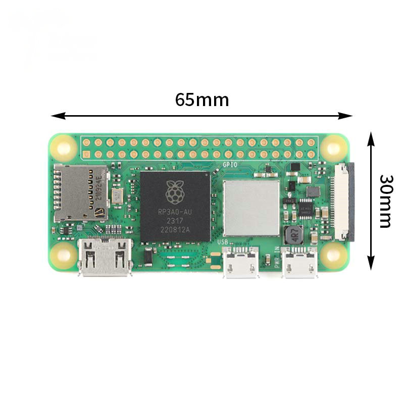 Raspberry Pi ZERO 2W Raspberry PI ZERO 2W Motherboard Wireless Bluetooth WI-FI development board module. 