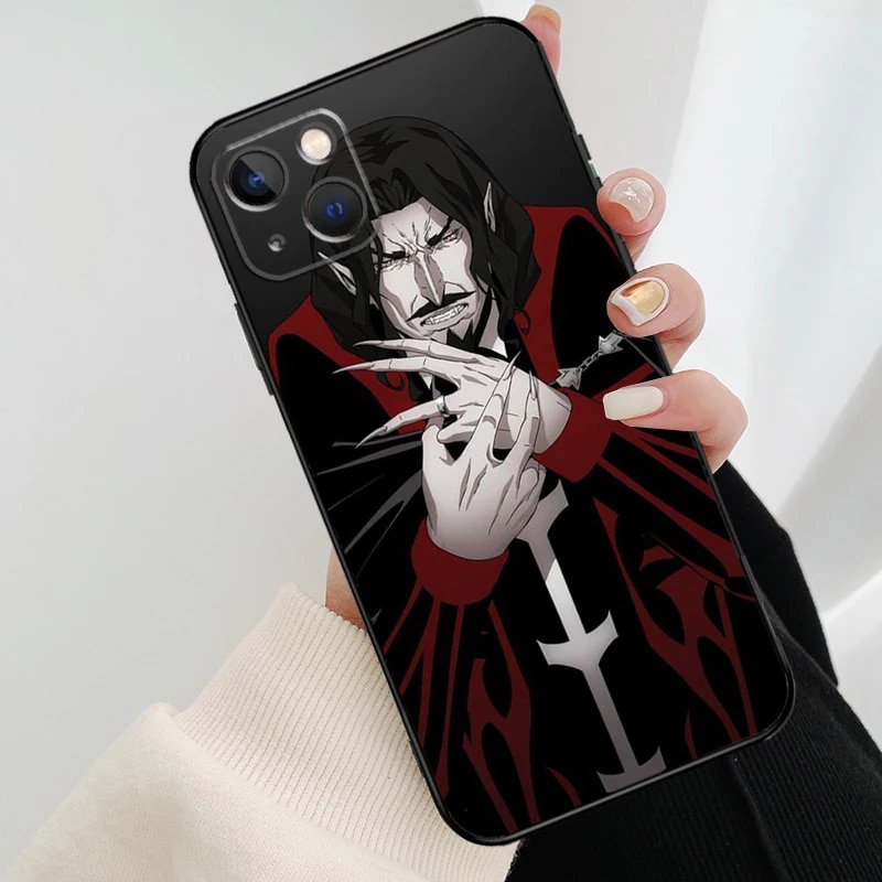 Castlevania Phone Case For iPhone 11 12 13 14 15 Pro Max Mini X XR XS Max 7 8 Plus SE 2020 Cover Funda. 