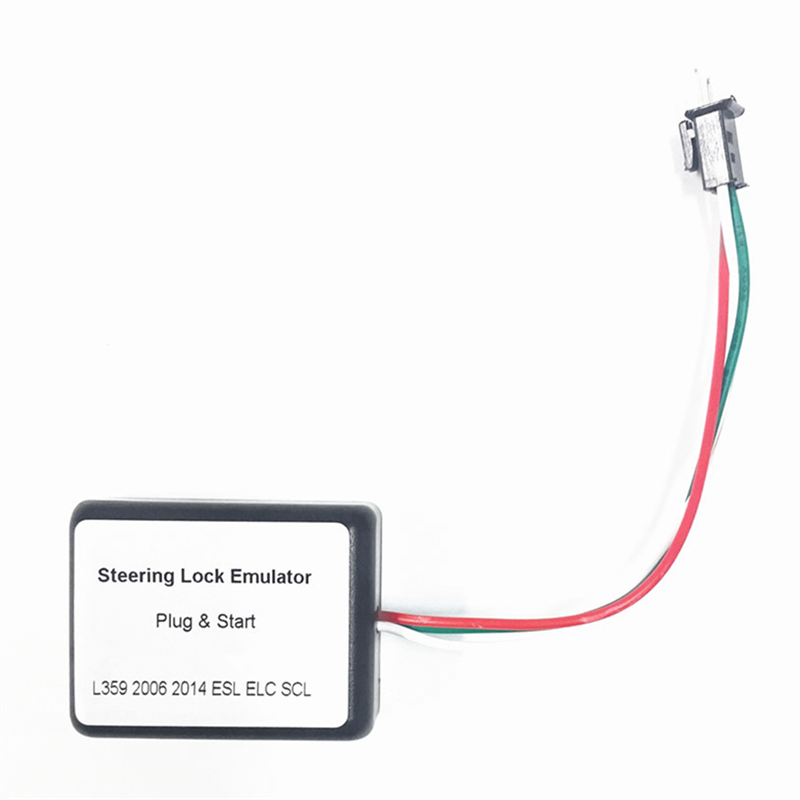 1 Piece Plug &Start Replacement Parts for II Work L359 2006 2014 SCL Steering Lock Emulator No Need Adaptation. 