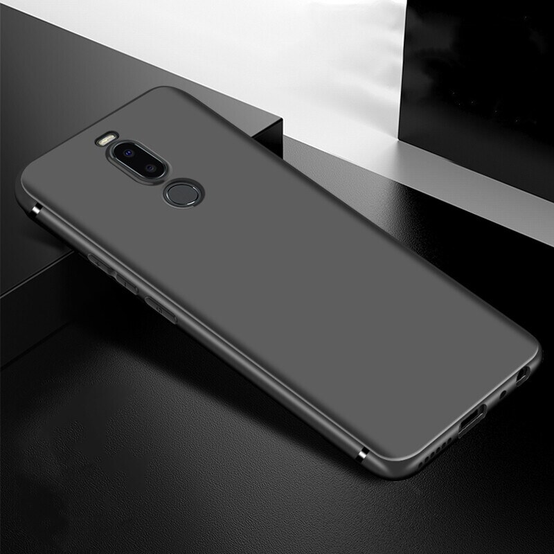 lthmy for Meizu V8 Pro M813Q Meizu M1813 Flexible Soft Matte Black Crystal Clear Phone Case Silicone Protective Back Cover