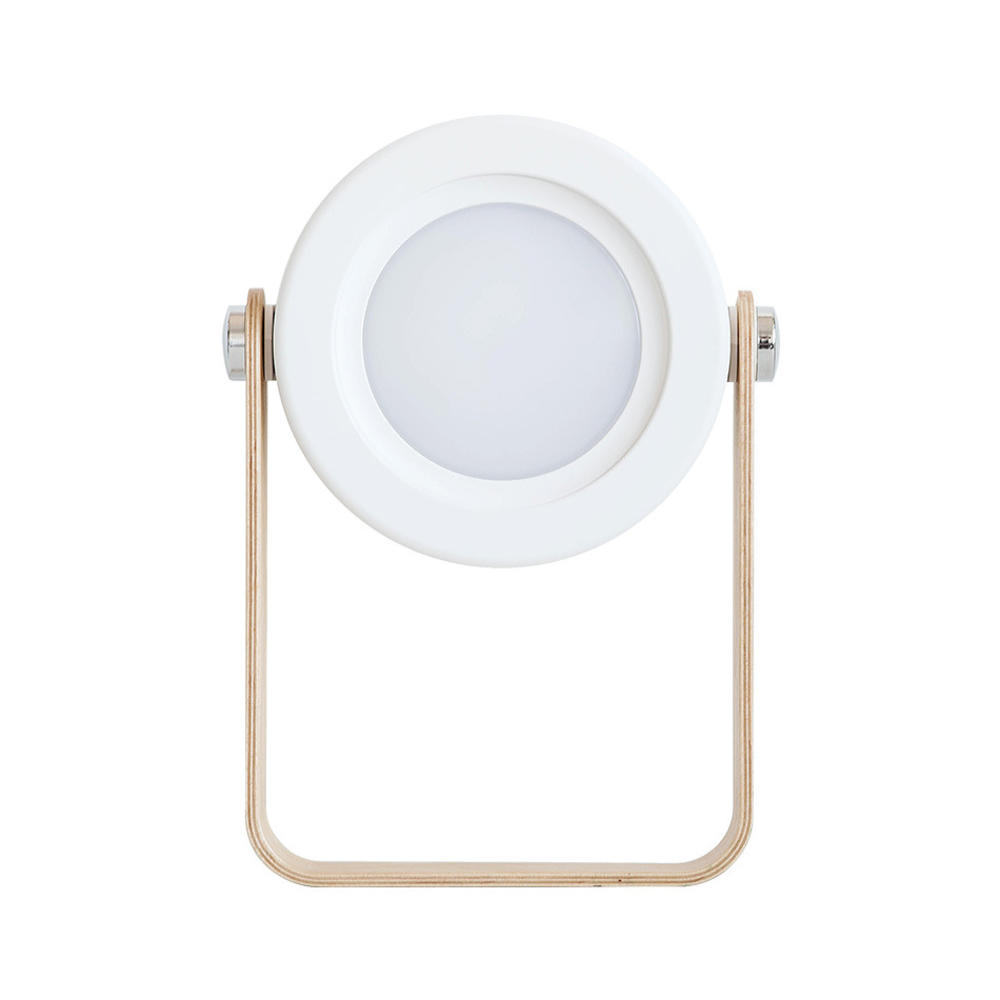 Reading Portable Lantern Lamp Creative Wooden Handle Telescopic Folding Led TouchLamp Charging Night Light