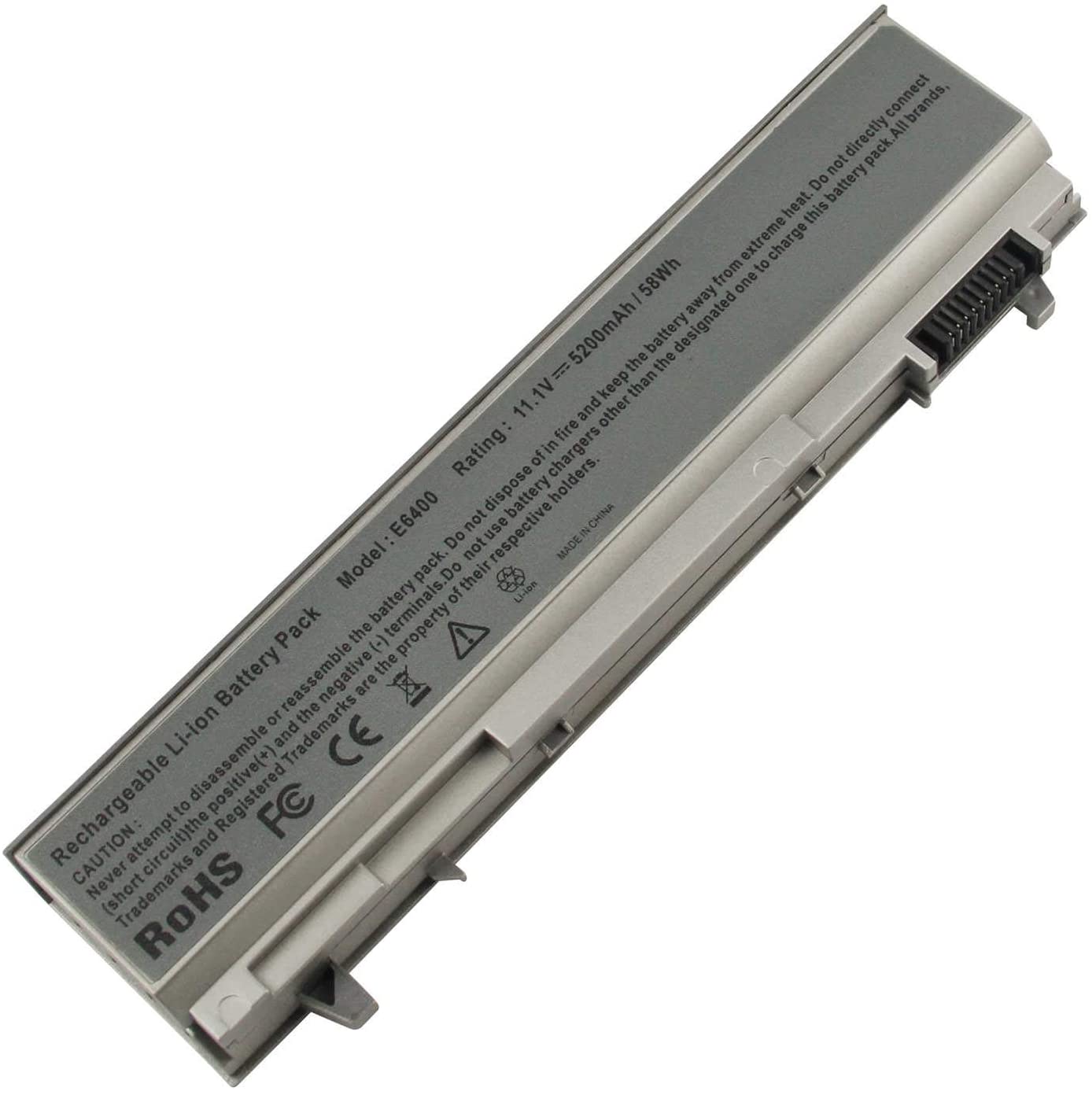 Laptop Battery for Latitude E6400 E6410 E6500 E6510 Precision M2400 M4400 M4500 M6500. 
