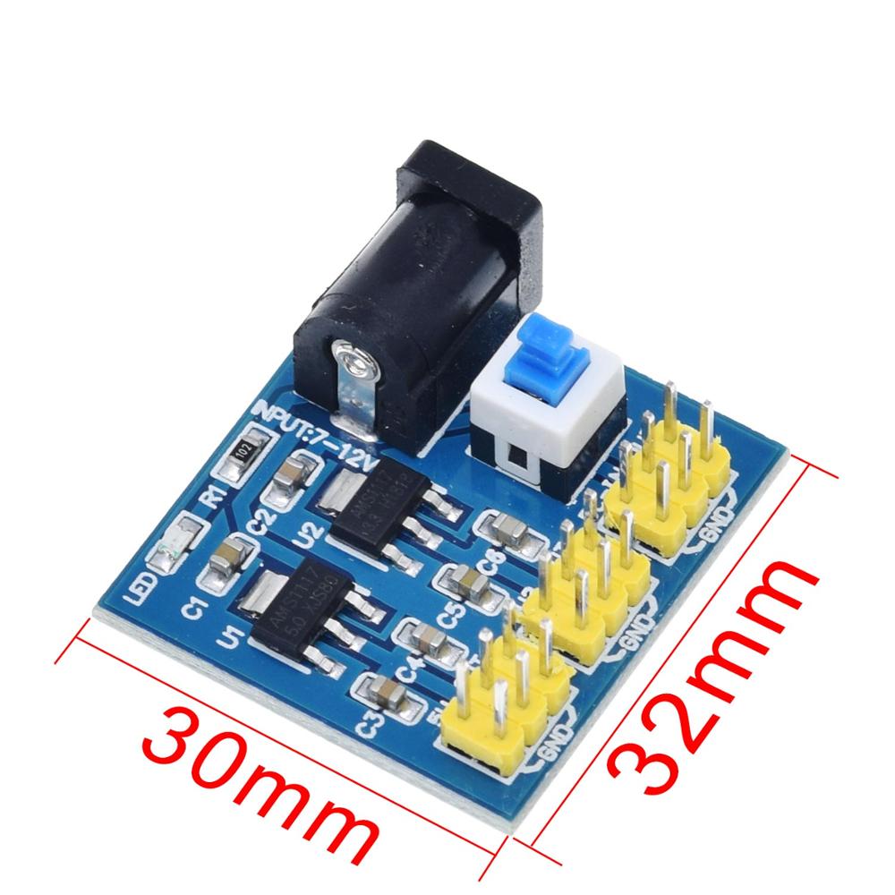 【happy one】12V To 5V Buck Step down Power Supply Module For Arduino. 