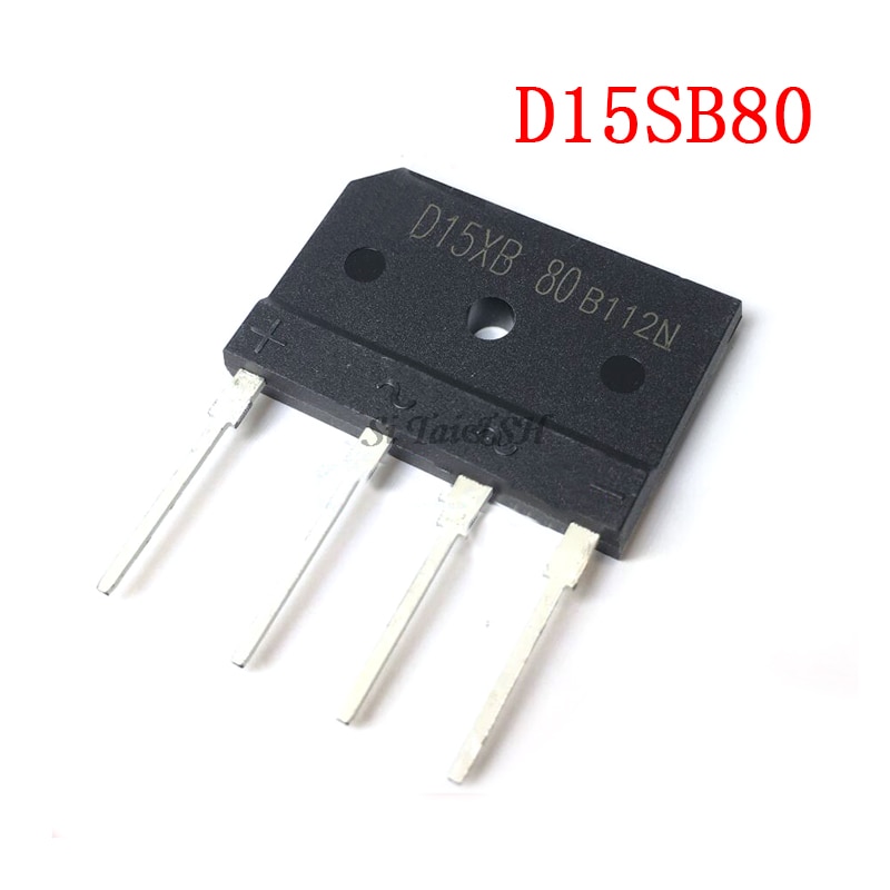 【Mary DAI Store】D15SB80 D15XB80 D15SAB80 ZIP-4 Rectifier stacking bridge flat bridge induction cooker spare. 