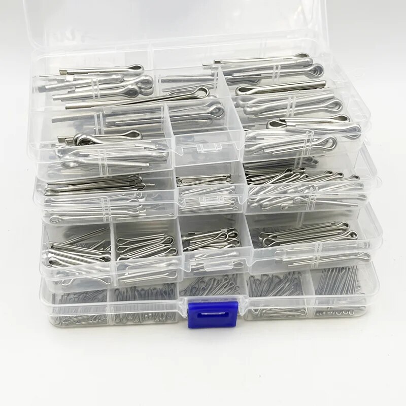 304 Stainless Steel Car Break Split Pin M1.5 M2 M3 M4 M5 M6 U Shape Type Spring Cotter Hair Pin Split Clamp Open Elastic Clip. 